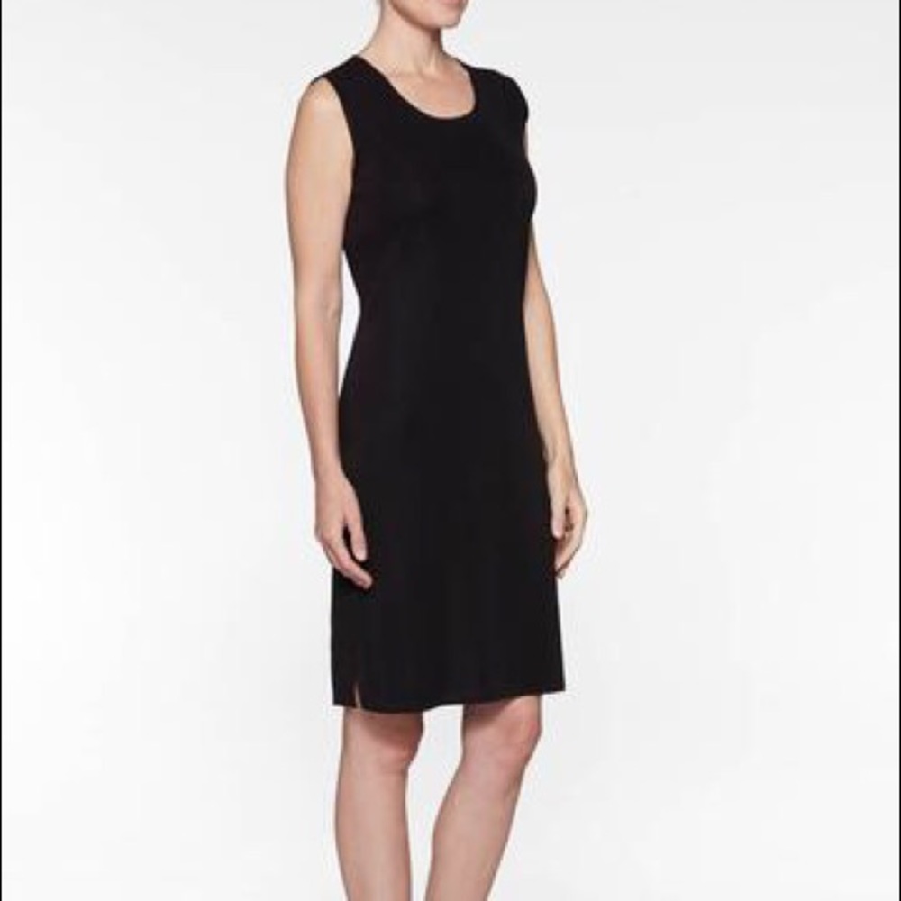 Exclusively Misook Sleeveless Knit Midi Dress